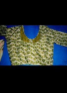 Elegant Floral Print Saree