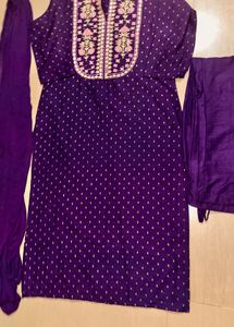 Embroidered Kurta Set