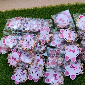 Cute Mini Hair Clips (Combo of 5 different shapes
