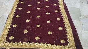 Kundan Work Saree .. Pretty Sare