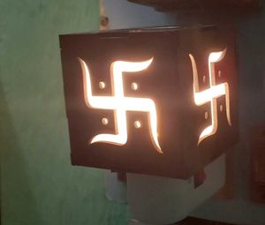 Unique Swastika Night Light