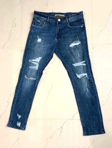 New Ripped Slim Fit Jeans