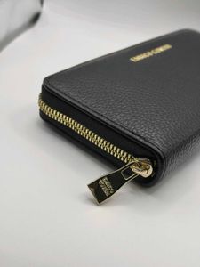 Enrico coveri Italian Black Leather Wallet