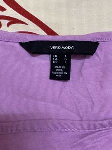 Lavender Vero moda Solid top