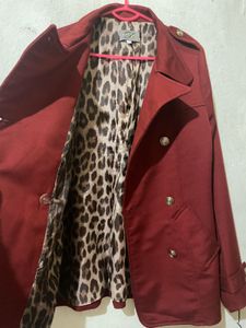 Red Trench Coat