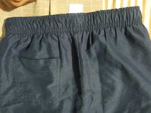 Navy Blue Athletic Shorts