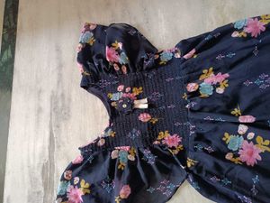 Floral Print Dress (one restitch needed)
