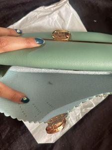 New Ruodan Emerald Green Clutch Bag Without Keycha