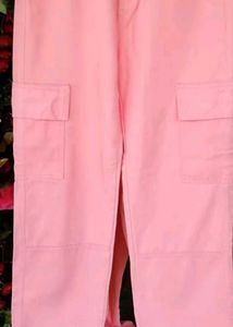 Pink Cargo Pants