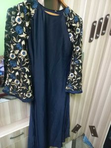 Embroided New Burkha With Stole