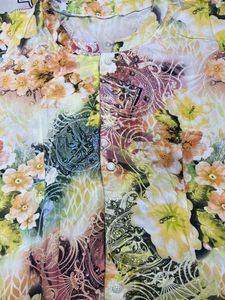 multi color printed top