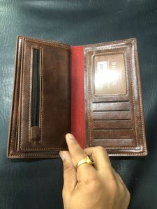 BOVIS Brown Leather Wallet