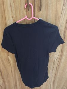 Marks &amp; Spencer Black Basic Tee