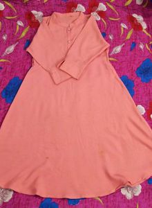 Peach Kurta