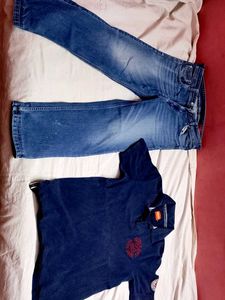 Jeans & Polo Shirt Bundle