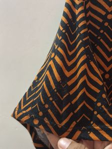Patterned Casual Dress