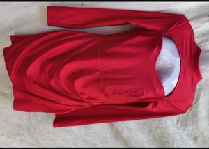 Fashion Nova Red Bodycon Dress