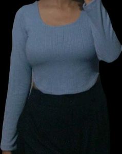 Noun Ribbed Top (Corset)
