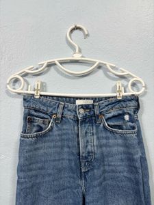 Ripped Denim Jeans H&amp;M