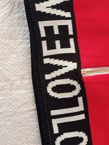 Red &#39;LOVE&#39; Crop Top