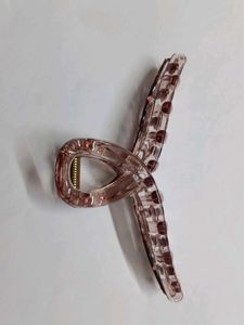 Brown Translucent Hair Claw Clip