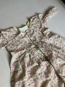 Floral mom fit dress