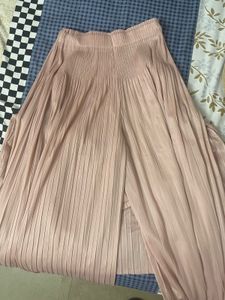 Pleated Pink Tunic Top