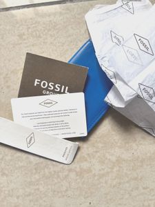 Fossil Leather Card Case