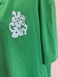 You go Girl Graphic Green T-Shirt