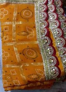 Chhath Special New Bandhani Saree
