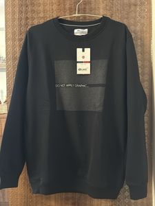 Brand new Black Graphic Print Sweatshirt