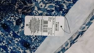 Shein Fitted Strapless Floral Print Crop Tube Top