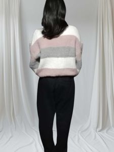 Striped Knit Sweater