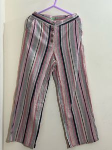 Striped co-ords Crop Top and trouser