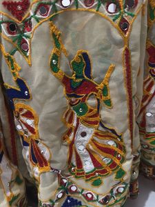 Embroidered Indian Saree