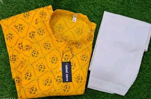 New Kurta Pant Set M Size For 14 _16 Yrs Boy