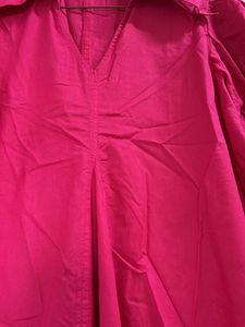 Pink Collared Dress