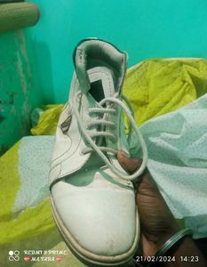 White High-Top Sneakers