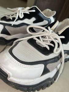 Black &amp; White Shoes