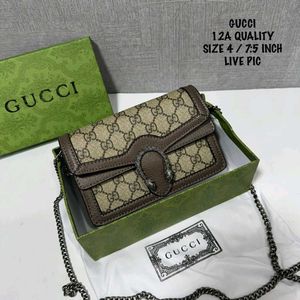GUCCI DIONYSUS SUPER MINI GG BAG WITH BOX