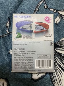 Kangaro Stapler Pins No.10-1M - (Pack of 20)