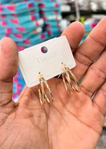 Anti Tarnish Hoops Eaarings