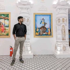 Men's Black Button-Down Shirt