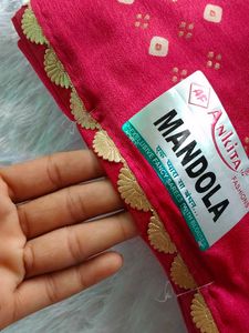 New Pink Saree