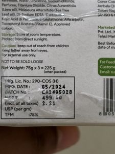 Sealed Kozicare Whitening Soap For Oily Skin