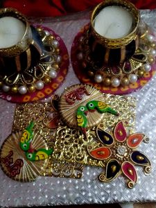 Diwali Home Decor Candle Piece