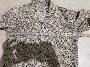 Patterned Long Sleeve Shirt🖤