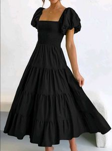 black dress