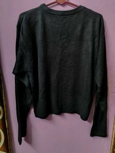 Black Pullover Sweater
