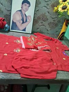Red Libas Kurta Salwar Set